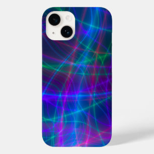 Glowing Multicolored Rays Case-Mate iPhone 14 Case