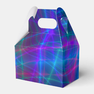 Glowing Multicolored Rays Favour Box