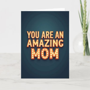 Glowing Mum Message Card