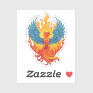 Glowing mythological Fantasy Phoenix Bird