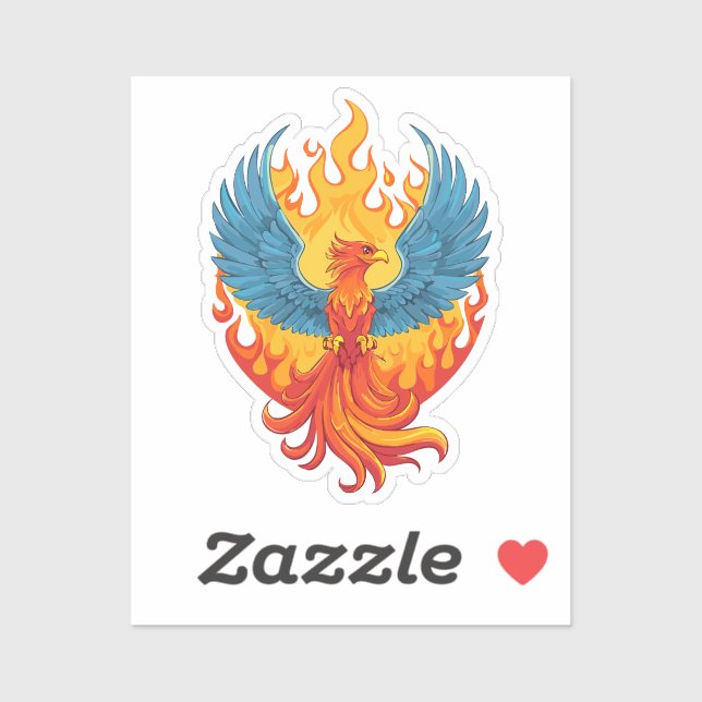 Glowing mythological Fantasy Phoenix Bird (Sheet)