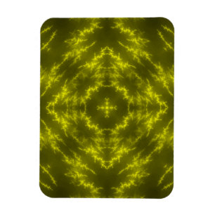 Glowing Neon Electric Thunder Bolts Magnet