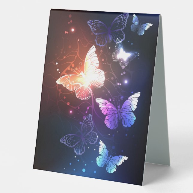 Glowing Night Butterflies (Front)