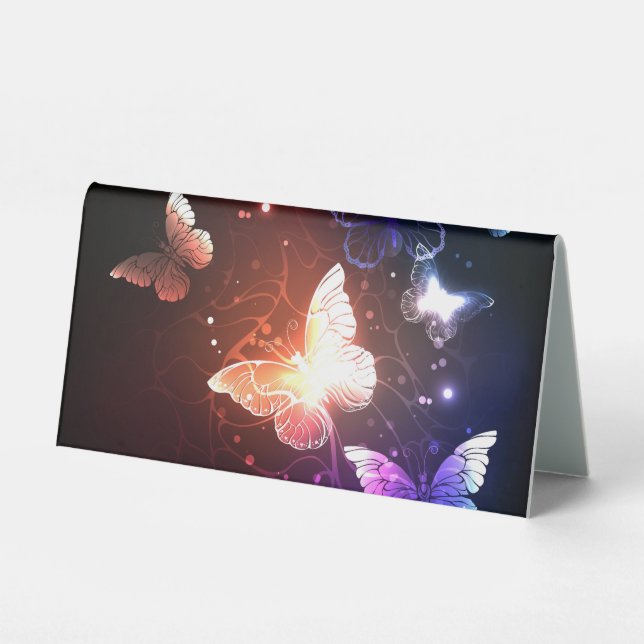 Glowing Night Butterflies (Front)