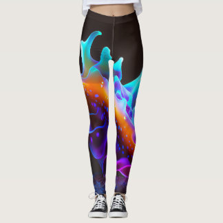 Glowing Nudibranch Leggings