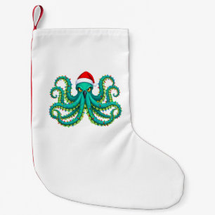Glowing Octopus Christmas Lights for Ocean Small Christmas Stocking