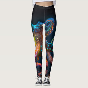 Glowing Octopus Leggings
