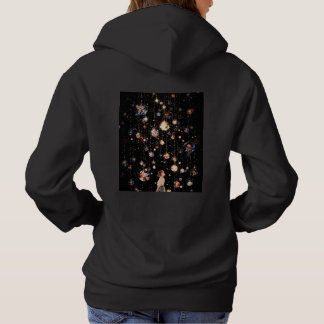 Glowing Orbs Starry Night  Hoodie