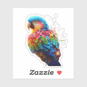 Glowing Parrot