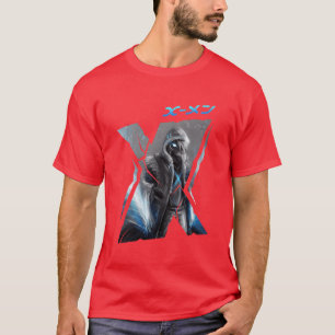 Glowing Power Anime Hero friends T-Shirt
