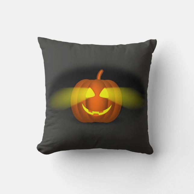 Glowing Pumpkin - Cushion (Front)