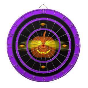 Glowing Pumpkin - Dartboard