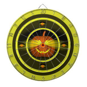 Glowing Pumpkin - Dartboard