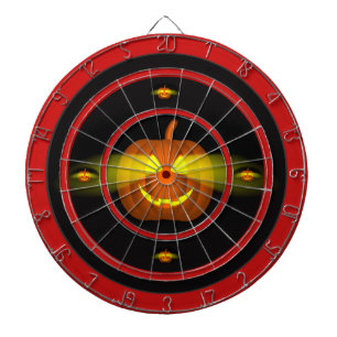 Glowing Pumpkin - Dartboard