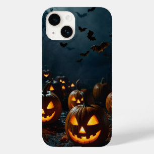 Glowing Pumpkins Night Case-Mate iPhone 14 Case