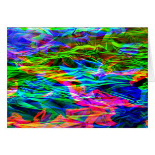 Glowing Rainbow Abstract