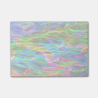 Glowing Rainbow Abstract Post-it Notes