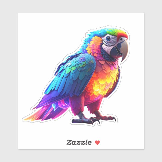 Glowing Rainbow Parrot (Sheet)