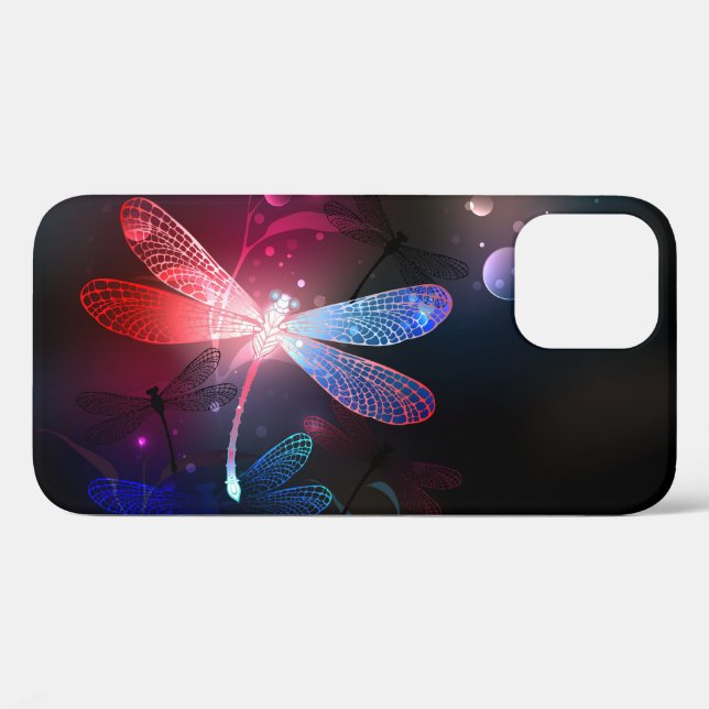 Glowing red dragonfly Case-Mate iPhone case (Back (Horizontal))