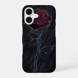 Glowing Rose iPhone 16 Case