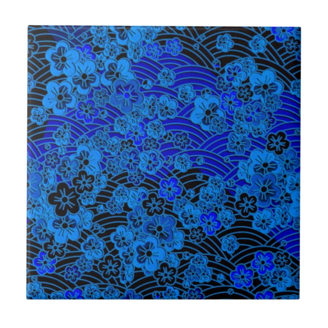 Glowing Sakura Tile (Front)