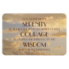 Glowing Sky Serenity Prayer Flexi Magnet