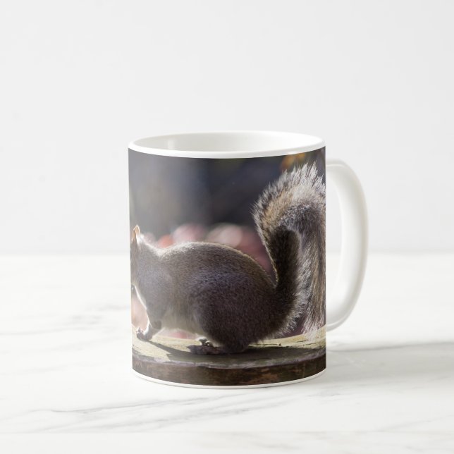 Glowing Squirrel Coffee Mug (Front Right)