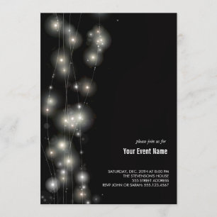 Glowing Stars  Invitation