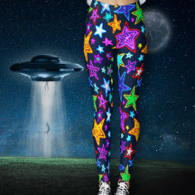 Glowing Stars Pattern Dark Blue