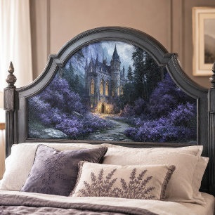 Glowing Stone Gothic Fantasy Castle Decoupage Tissue Paper