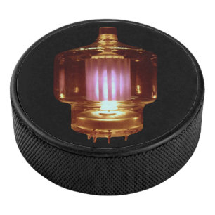 Glowing Transmitter Vacuum Tube Hockey Puck