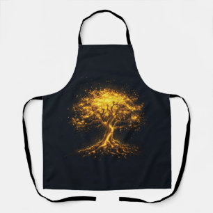 Glowing Tree of Life – Mystical and Enchanting Apron