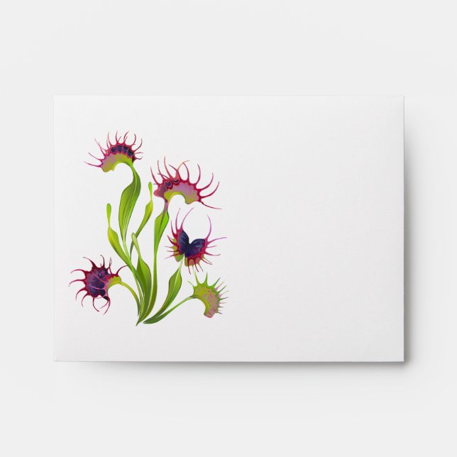 Glowing Venus Flytrap Envelope (Front)