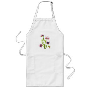 Glowing Venus Flytrap Long Apron
