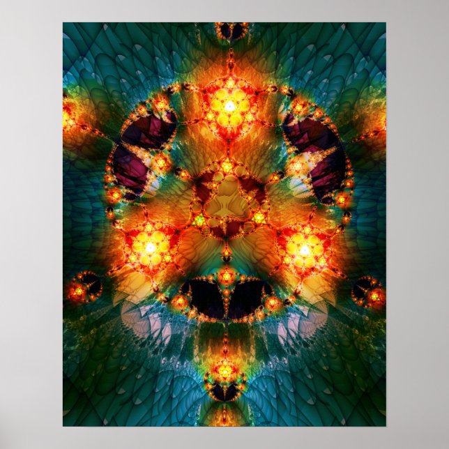 Glowing wand poster (Front)