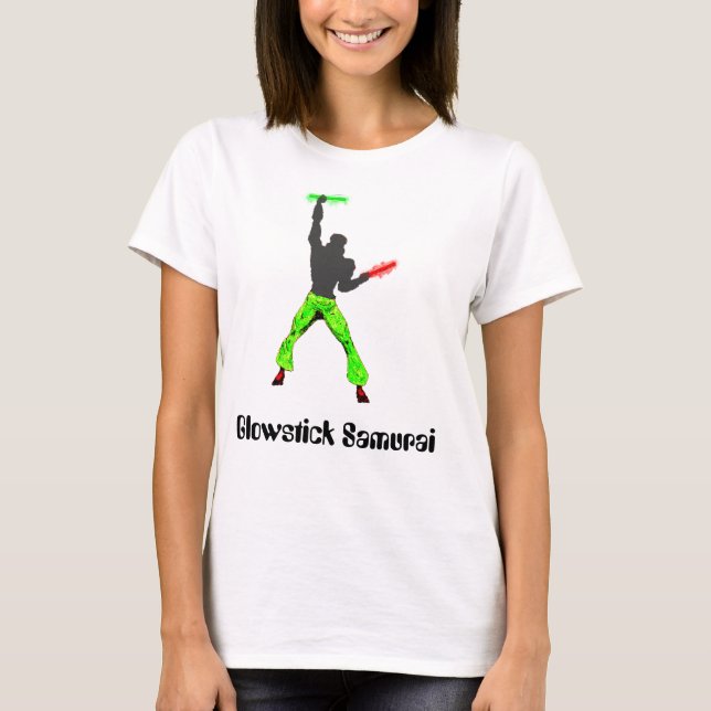 Glowstick Samurai T-Shirt (Front)