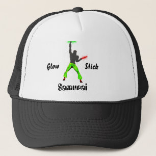 Glowstick Samurai Trucker Hat