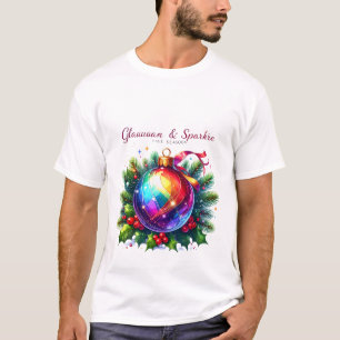 Gloww & Sparkle – Colorful Festive Trendy Shine Te T-Shirt