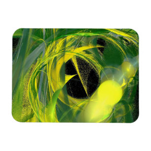 Glowworm Abstract Magnet