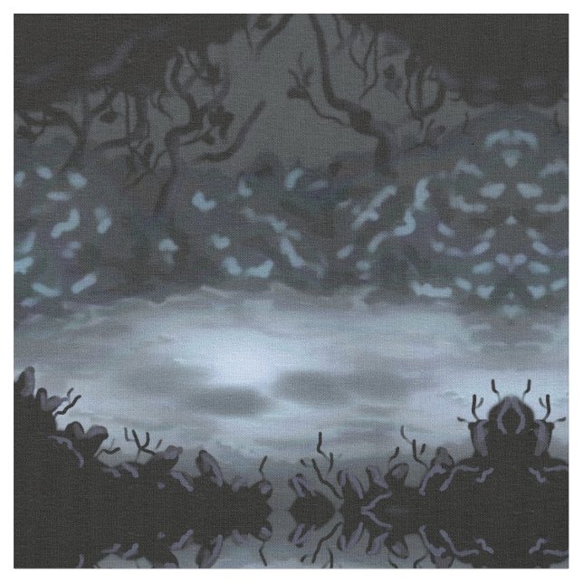 Glowy Clearing Fabric (Close Up)