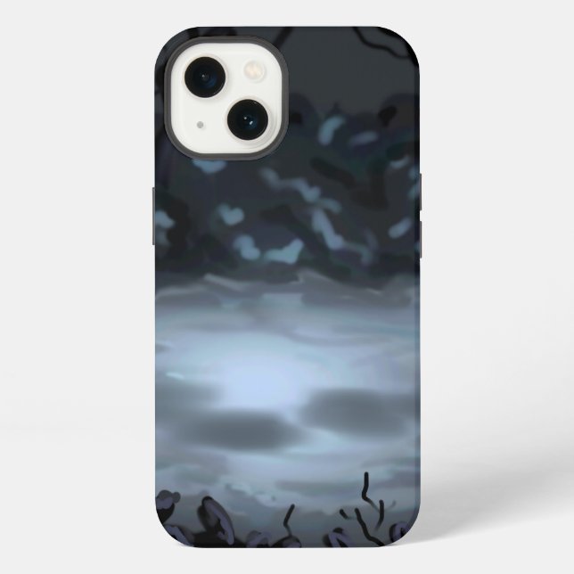 Glowy Clearing iPhone Case (Back)