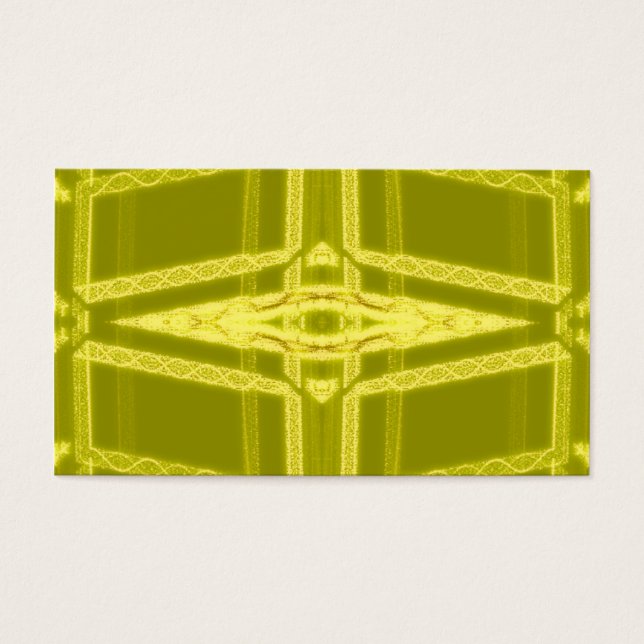 Glowy Eye - Weird Yellow Abstract (Front)