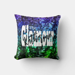 Glttering Sequin Throw Pillow