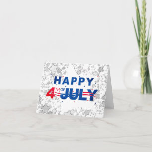 Glücklicher 4th des Juli Card