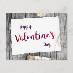 Glücklicher Valentinstag Postcard
