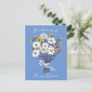 Gluckwunsch Geburtstag Personalisiert Ihr Name  Postcard