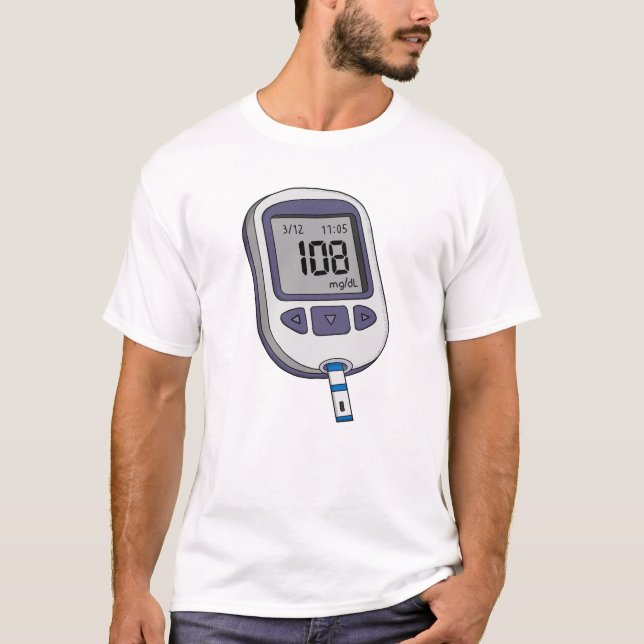 Gluco Metre T-Shirt (Front)