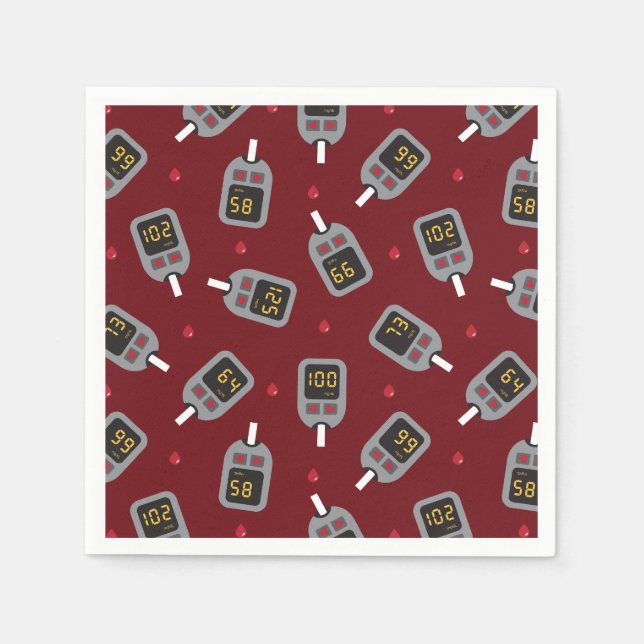Glucometer Napkin (Front)