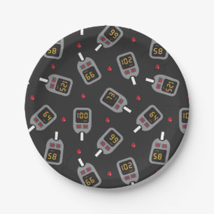 Glucometer Paper Plate
