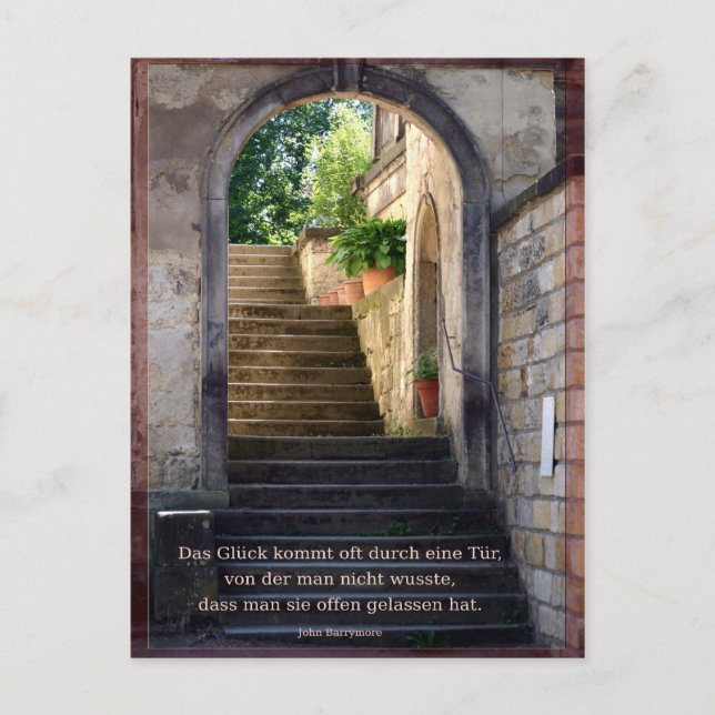 Glueck Postcard (Front)